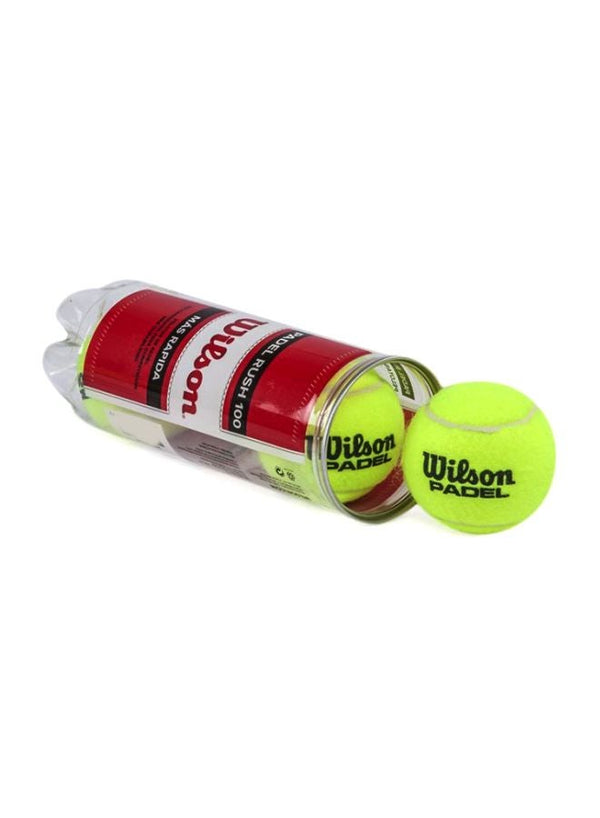 Wilson 3-Piece Padel Rush 100 Tennis Balls