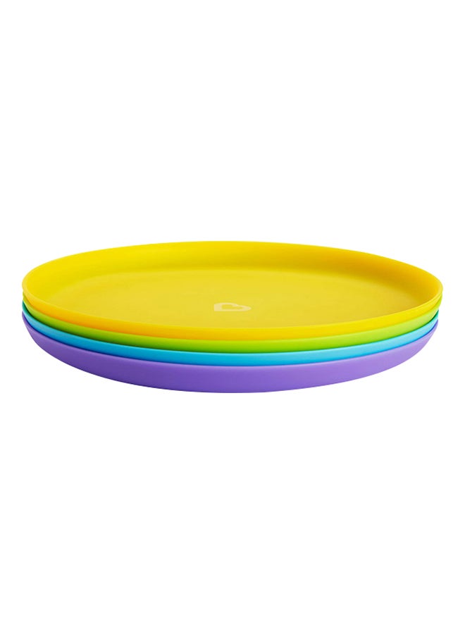 Munchkin 4-Piece Multi Feeding Plate Set