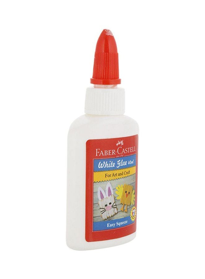Easy Squeeze Glue White - FABER-CASTELL