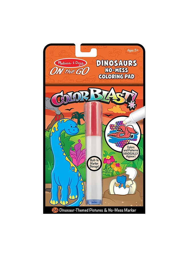 Melissa & Doug Dinosaurs On the Go Coloring Pad