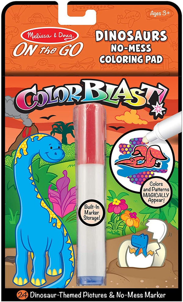 Melissa & Doug Dinosaurs On the Go Coloring Pad