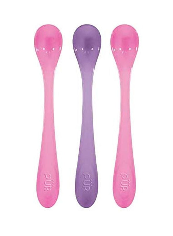Pur 3-Piece Long Handle Soft Spoon