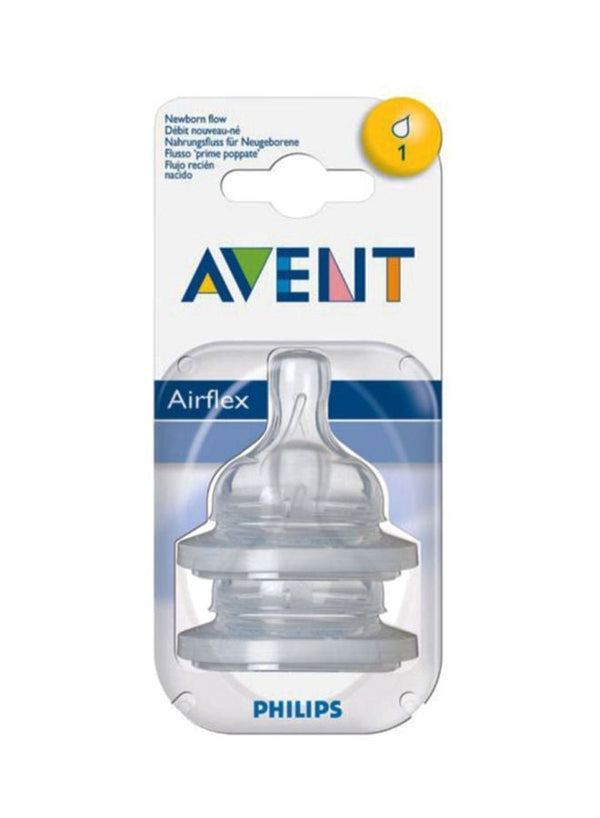 Philips Avent Classic Plus Baby Teat Pack of 2