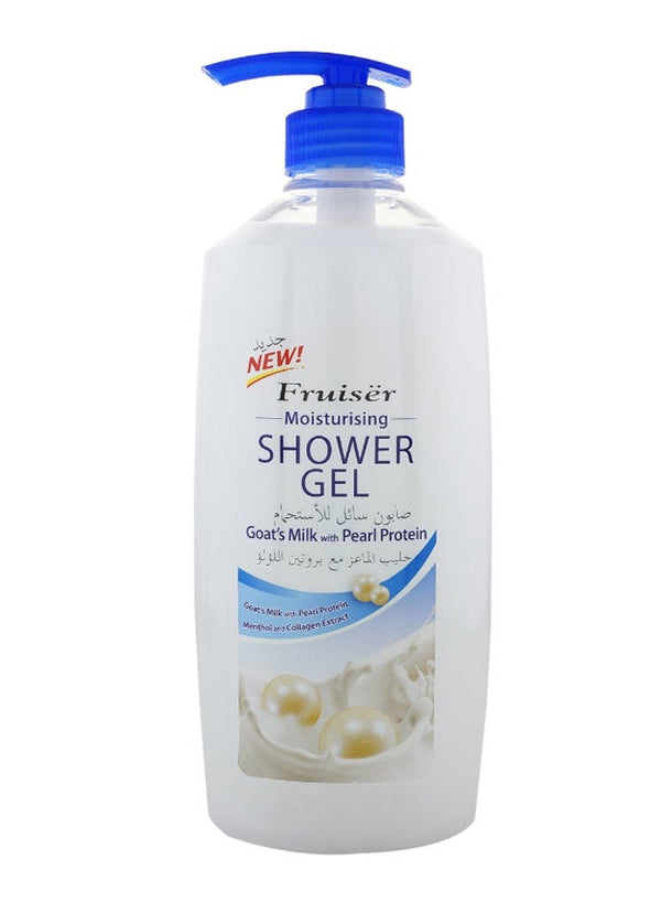 Fruiser Goat Milk with Pearl Protein Shower Gel 800ml