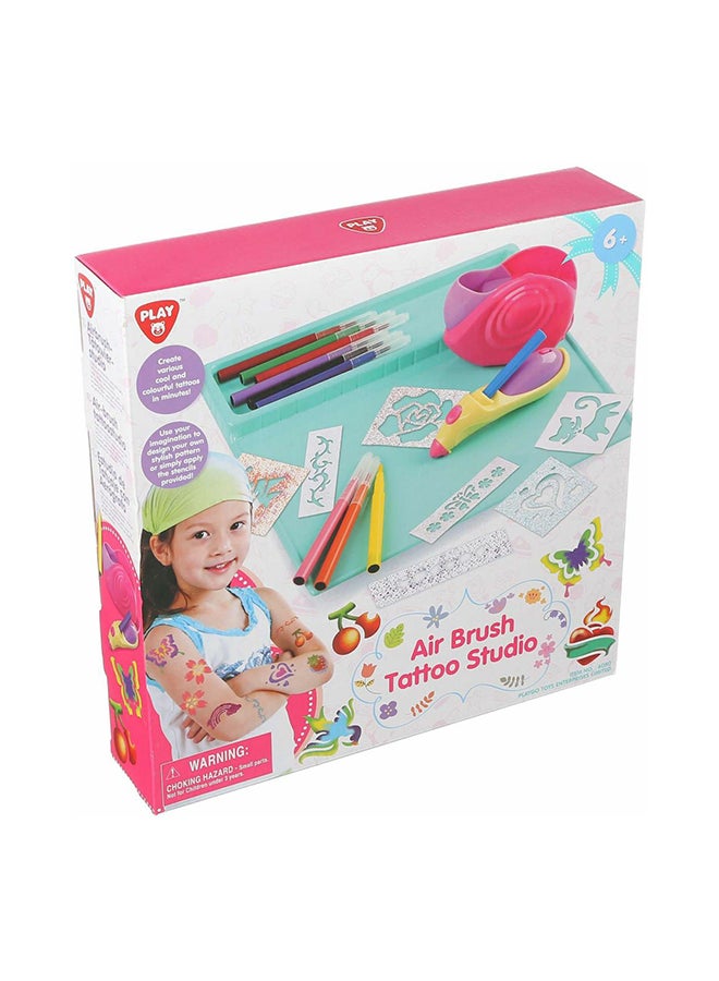 PLAYGO Air Brush Tattoo Studio Toy Multicolor
