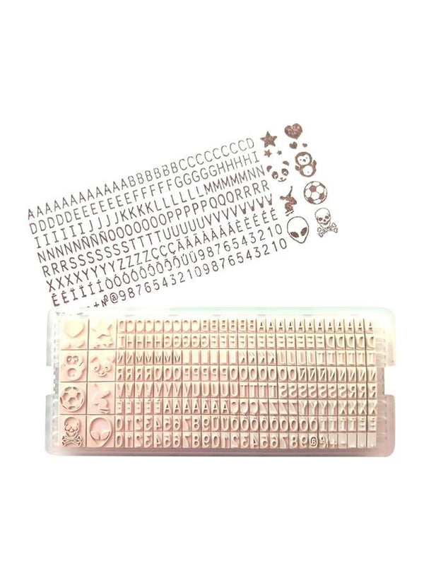 Mine Stamp Multicolour Self Laminating Labels