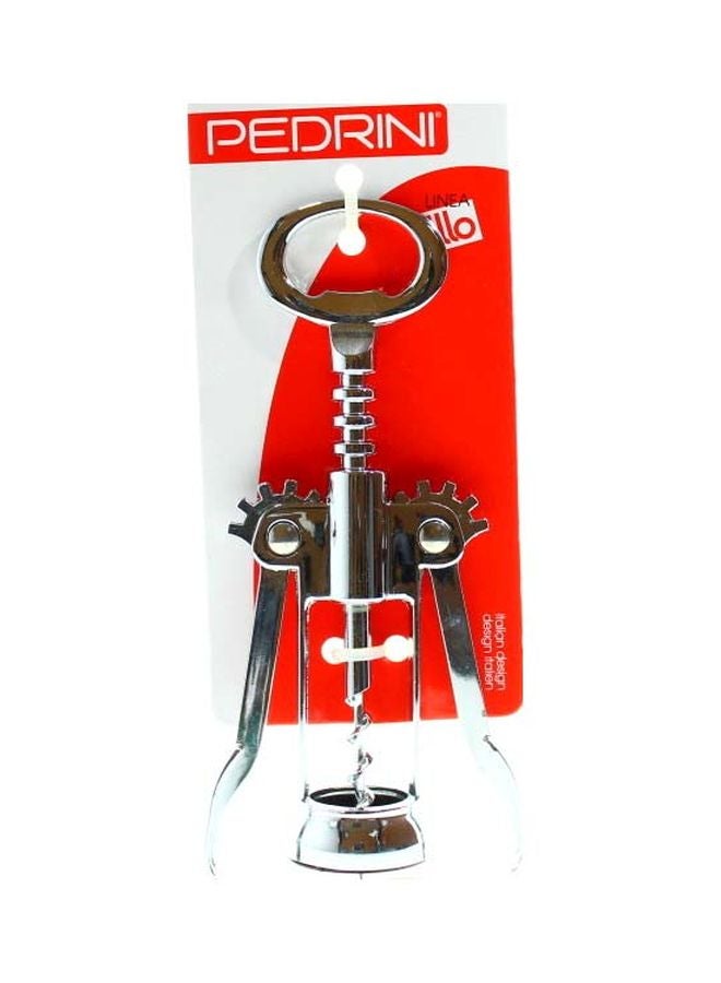 PEDRINI Two Lever Corkscrew with Capsule Lifter
