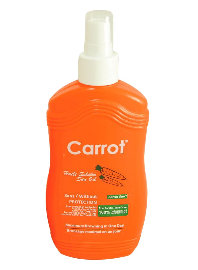Carrot Sun Tanning Oil Spray 200ml