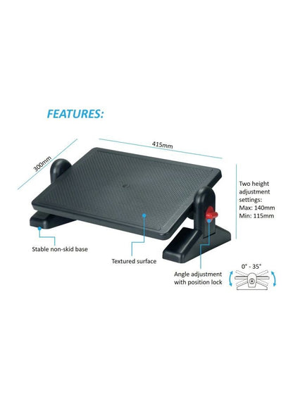 Aidata Ergo Adjustable Footrest