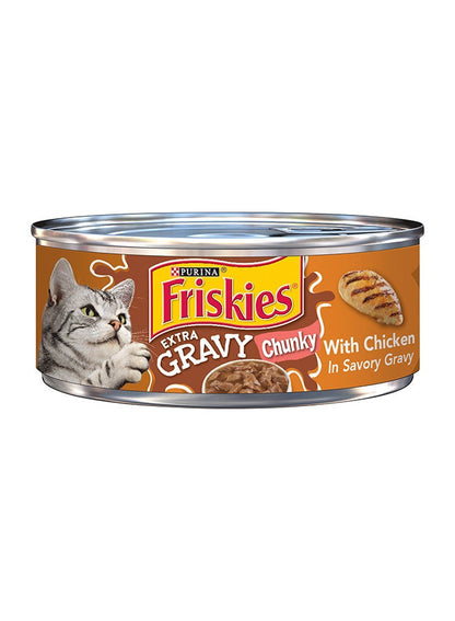 Friskies Chunky Chicken in Gravy 156g - PURINA