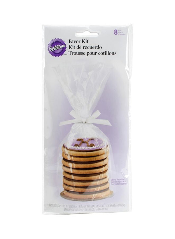 Wilton 8-Piece Gift Bag Set Clear