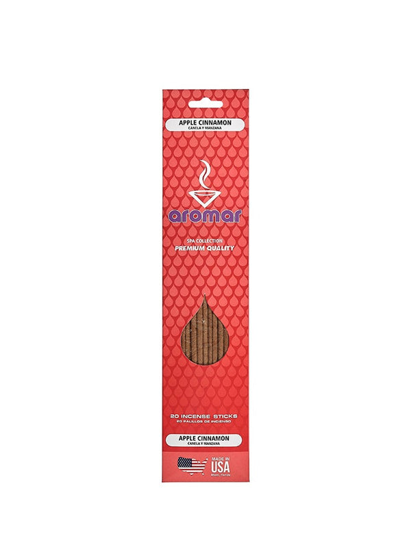 Aromar Apple Cinnamon Incense 20 Stick Brown