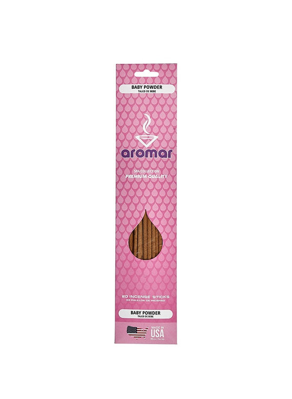 Aromar Baby Powder Incense 20 Stick Brown