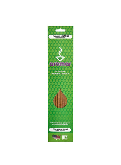 Aromar Italian Jasmine Incense 20 Stick Brown