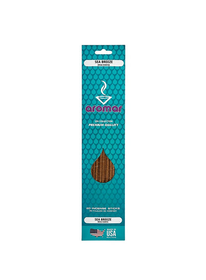 Aromar Sea Breeze Incense 20 Stick Brown