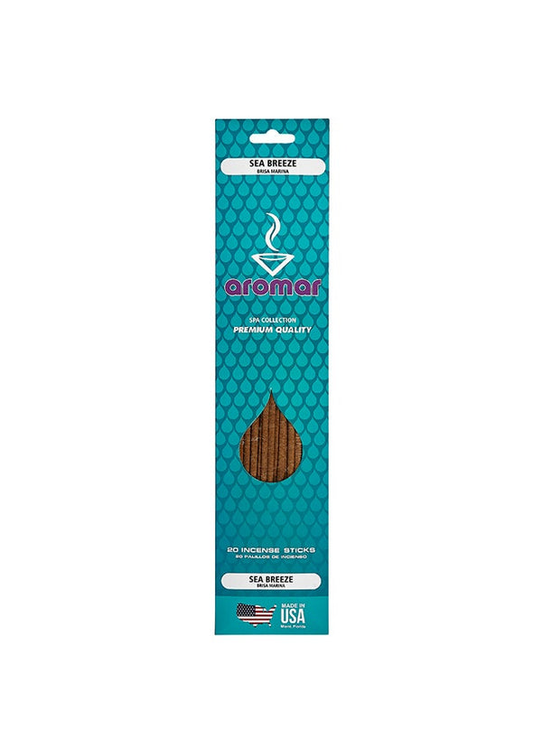 Aromar Sea Breeze Incense 20 Stick Brown
