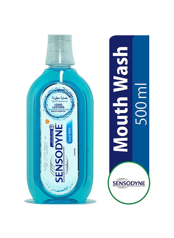 Sensodyne Mouthwash Cool Mint - Unisex Oral Hygiene