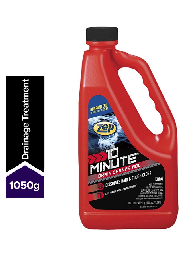 Zep Drain Opener Gel Clear 1.89 Liters