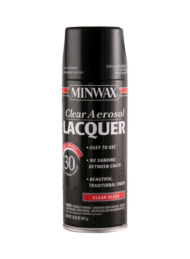 Minwax Aerosol Lacquer Clear 347g