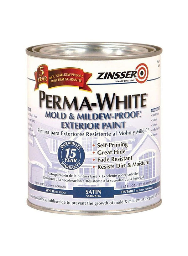 Zinsser Perma-White Mold-Proof Exterior Paint