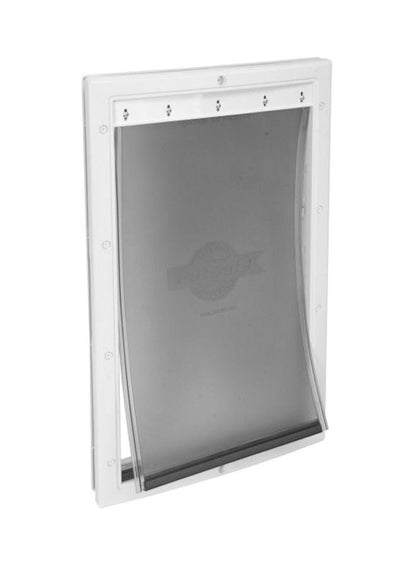 PetSafe Plastic Pet Door - Silver/White S