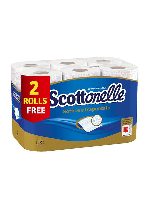 SCOTTONELLE Pack Of 12 Toilet Rolls - Soft & Strong