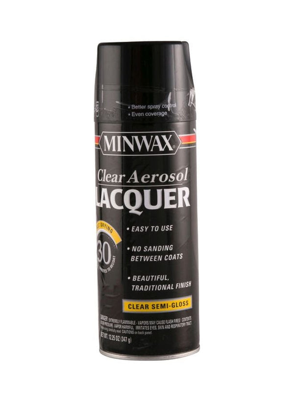 Minwax Aerosol Lacquer Clear Semi-Gloss