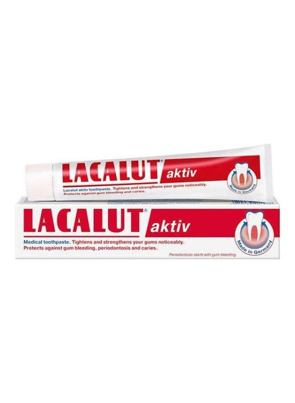 LACALUT Aktiv Toothpaste White - Premium Oral Care
