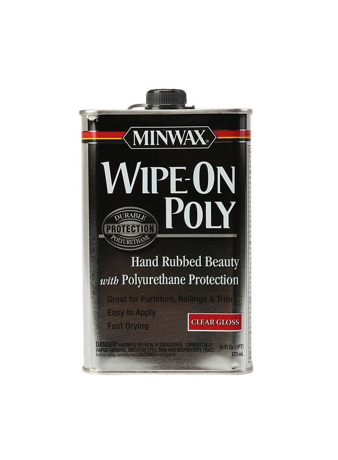 Minwax Wipe-On Polyurethane Clear 473ml