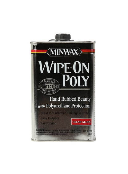 Minwax Wipe-On Polyurethane Clear 473ml