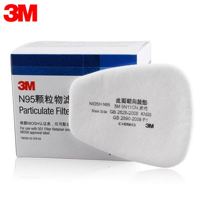3M 5N11 Cotton N95 Particulate Filter - 10PCS