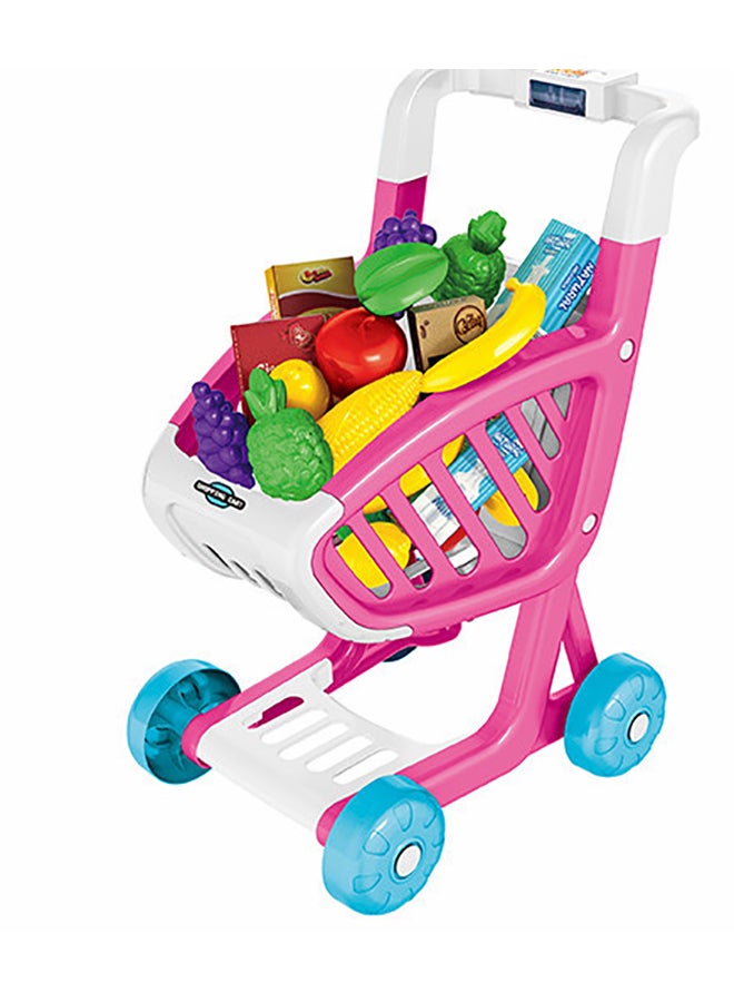 Kids Supermarket Cart Playset by Bei Di Yuan Toys