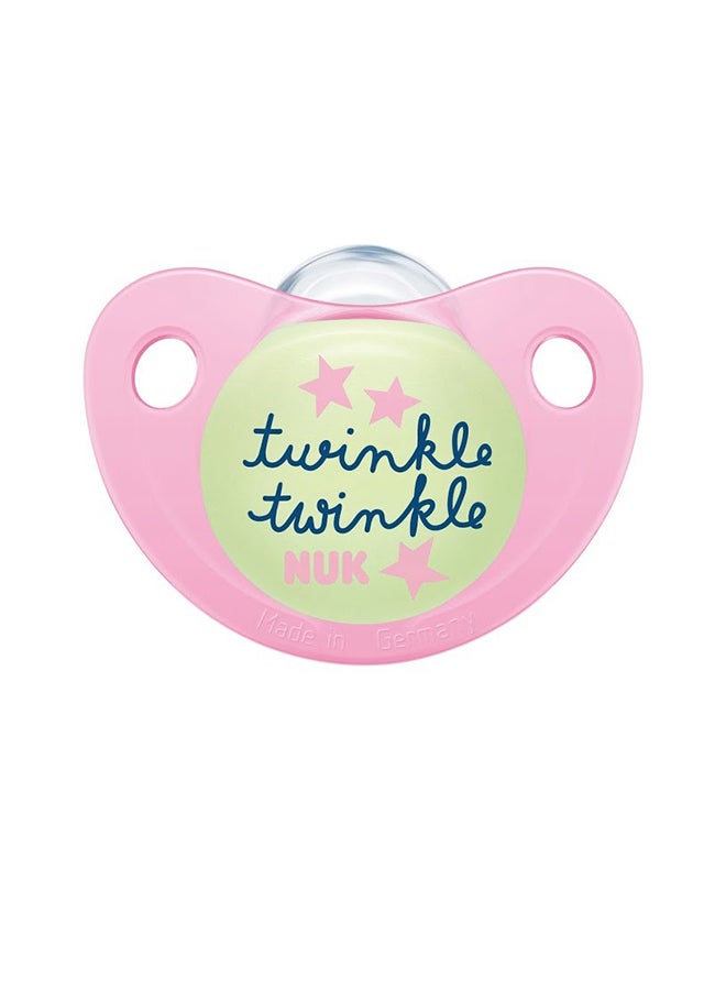 NUK Night And Day Silicone Soother Pack of 2