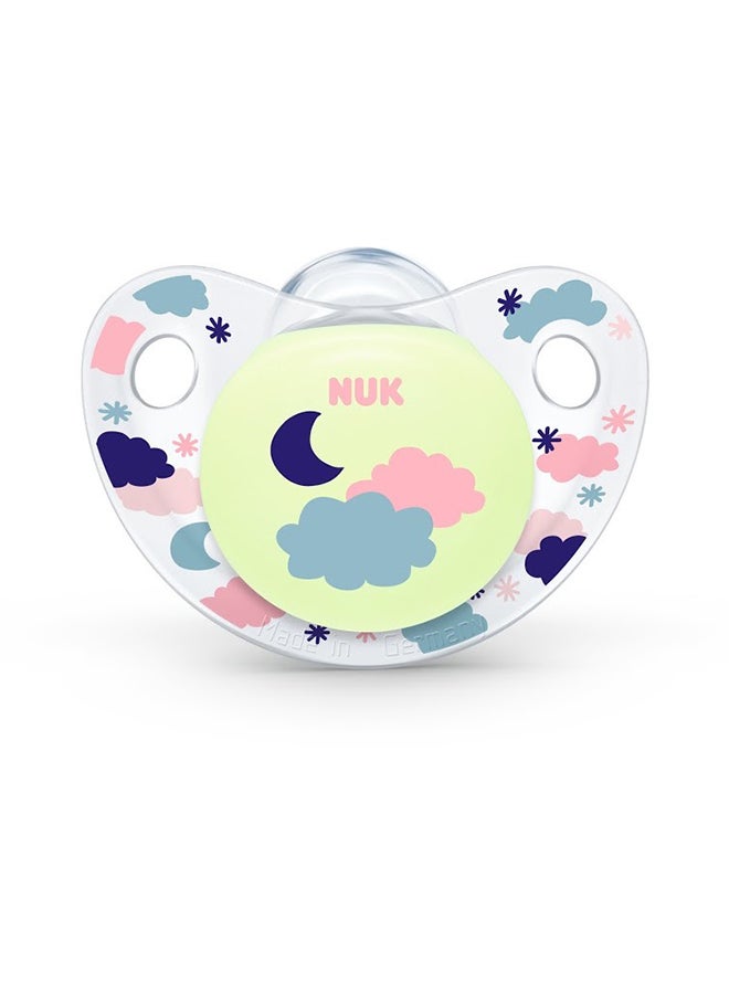 NUK Night And Day Silicone Soother Pack of 2