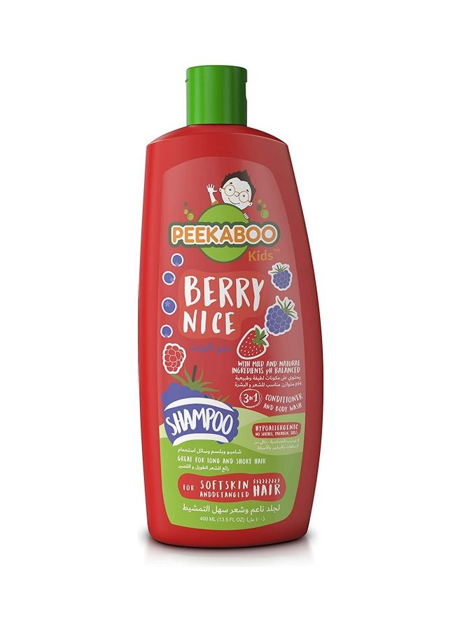 Peekaboo 3-In-1 Shampoo, Conditioner & Body Wash