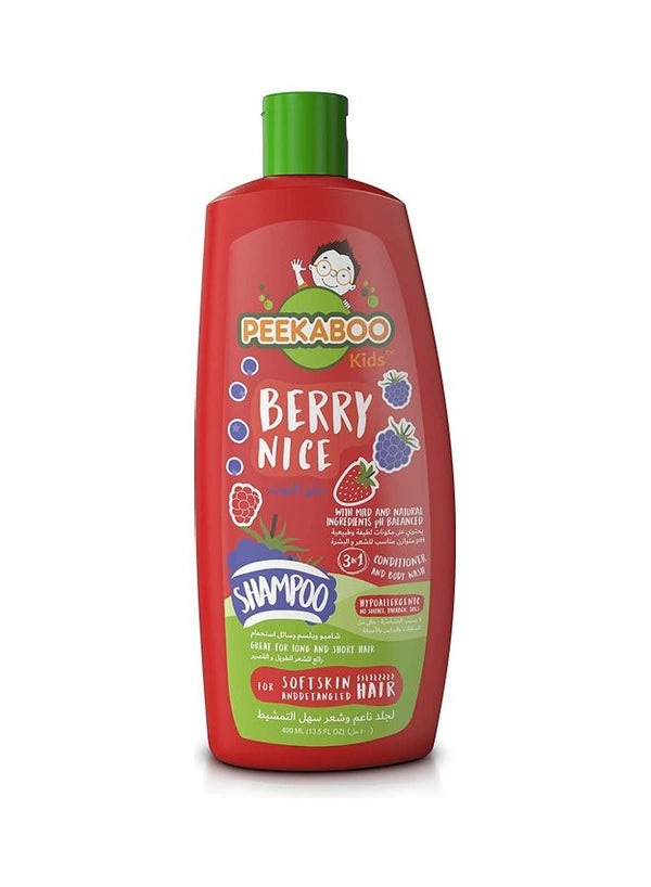 Peekaboo 3-In-1 Shampoo, Conditioner & Body Wash