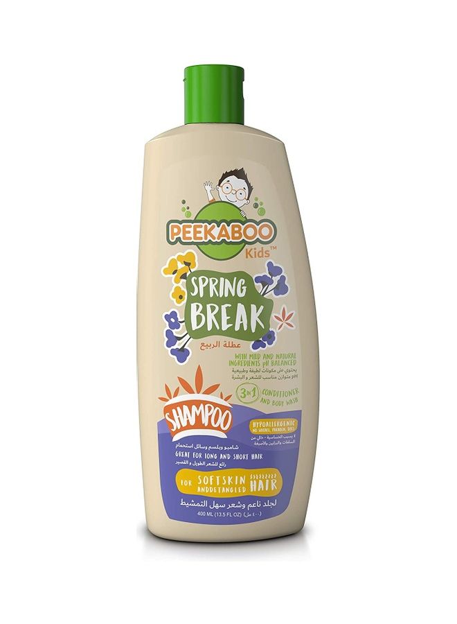 Peekaboo 3-In-1 Shampoo, Conditioner & Body Wash