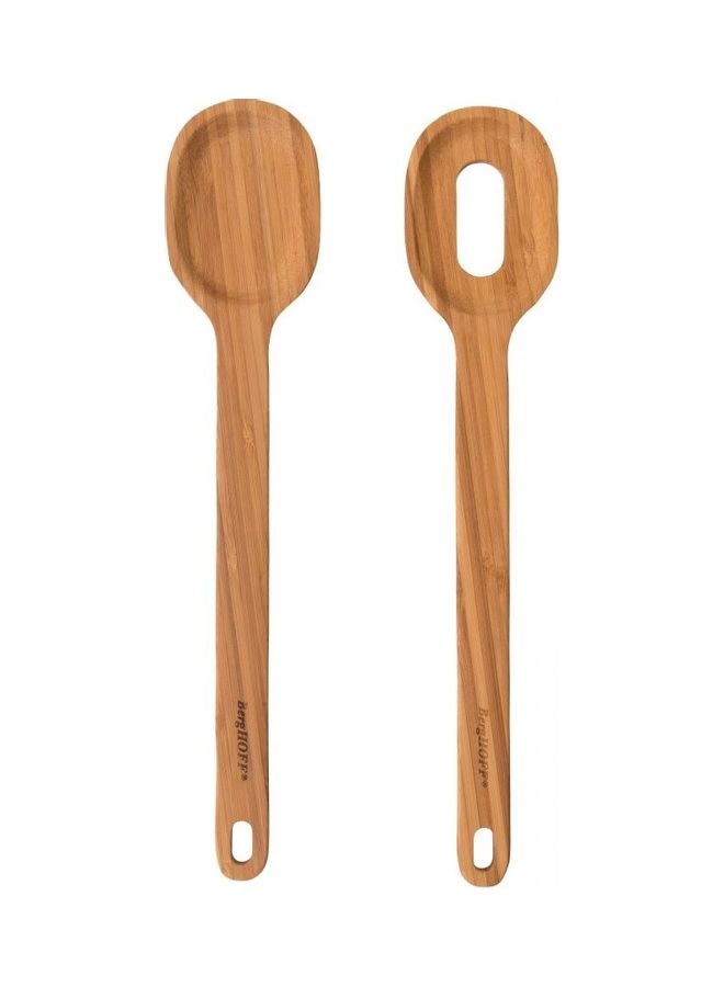 Berghoff 2-Piece Wooden Serving Set Brown