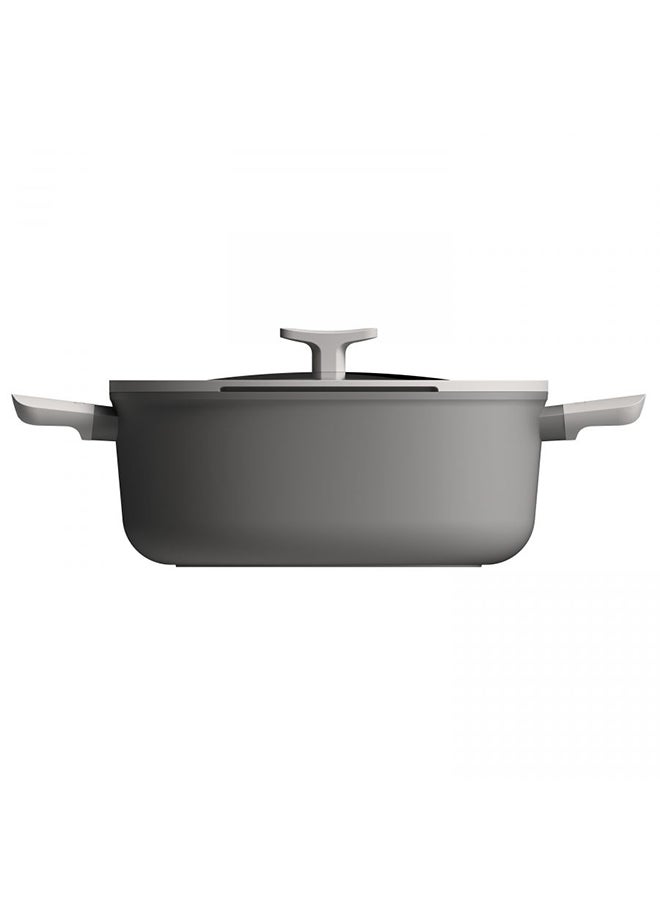 Berghoff Covered Stockpot Leo Line 28cm Fernogreen