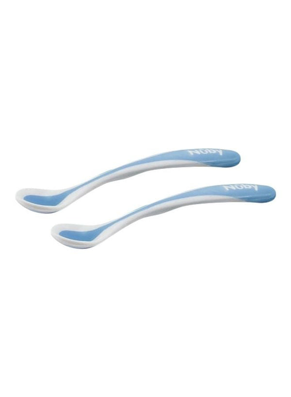 Nuby Pack Of 2 Hot Safe Spoon