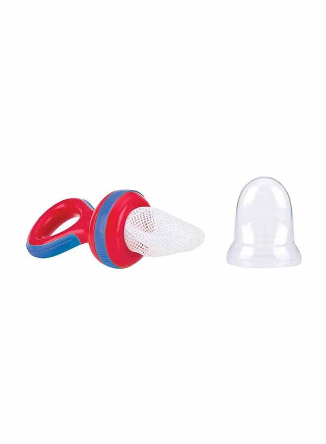 Nuby Baby Nibbler With Cover - Red