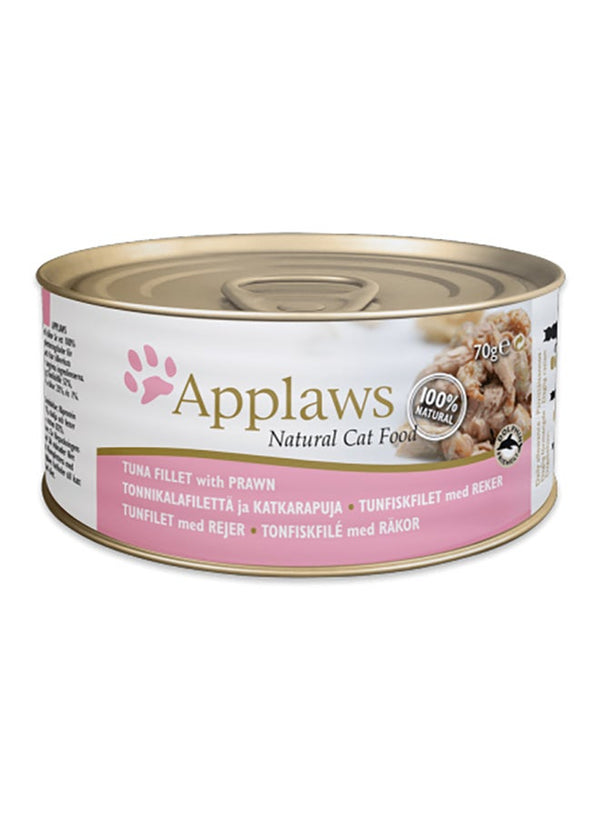Applaws Cat Tuna Fillet With Prawn 70g