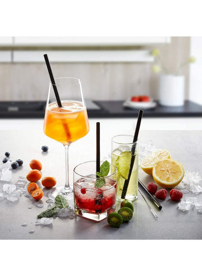GEFU Glass Straw Set with Brush - Stylish & Eco-Friendly