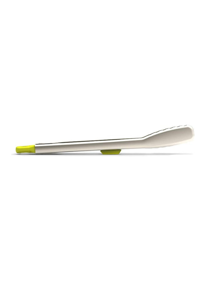 Joseph Joseph Elevate Slimline Tongs Silver/Green