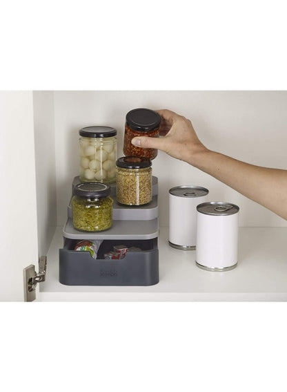 Joseph Joseph Kitchen Storage Organizer Grey/Black
