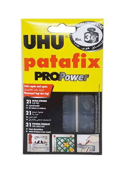 UHU Patafix Pro Power Grey - Premium Office Supplies