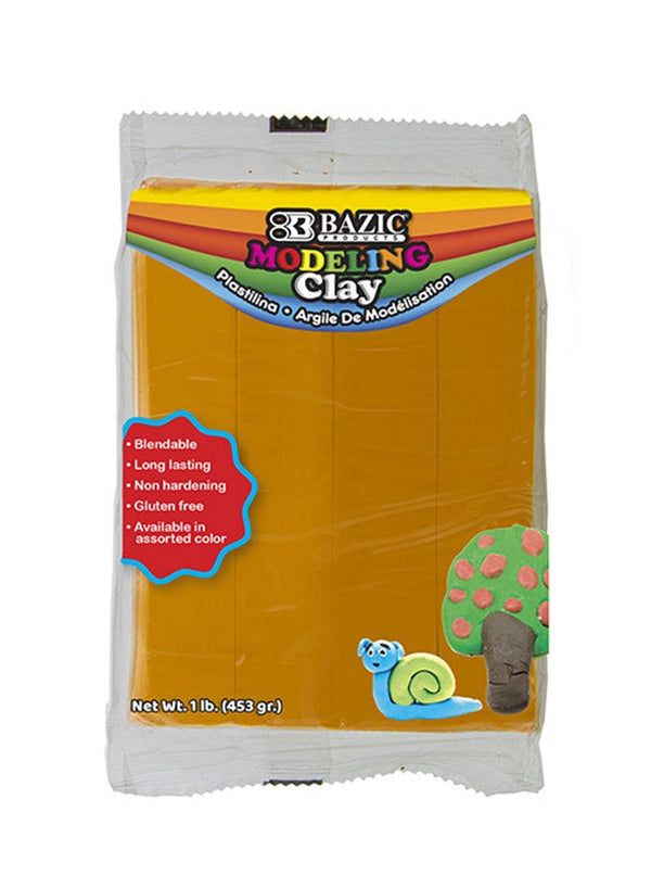 Bazic Modeling Clay 1 Lb Orange - Premium Quality