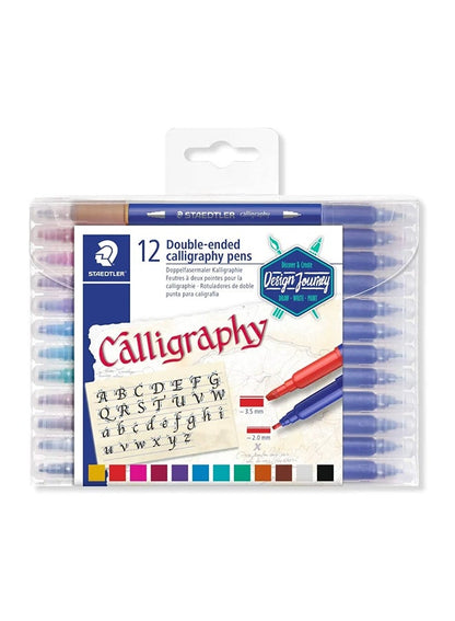 STAEDTLER 12-Piece Calligraphy Pens Multicolour