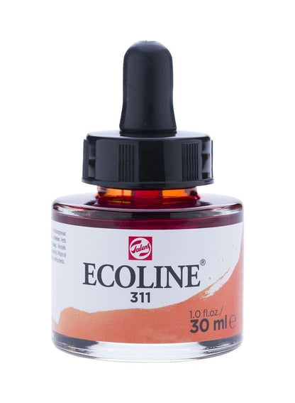 Talens Ecoline Liquid Watercolour Bottle 311 Vermilion
