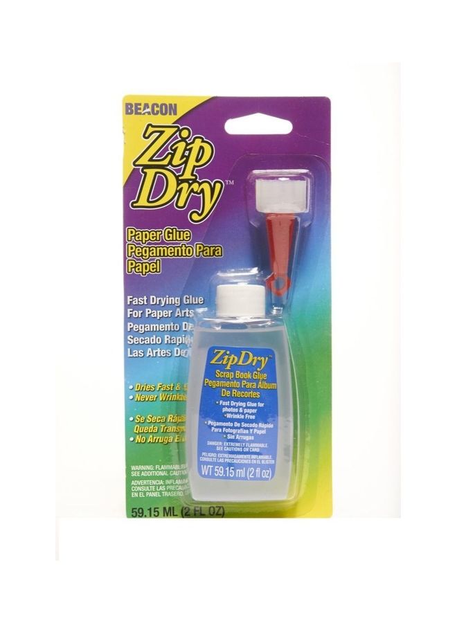 Beacon Zip Dry Paper Glue Clear